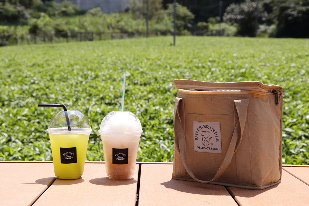 GREEN ∞ CAFE is a tea shop that tells the story of Ryogouchi green tea【Ryogouchi Tea, Shizuoka Prefecture】