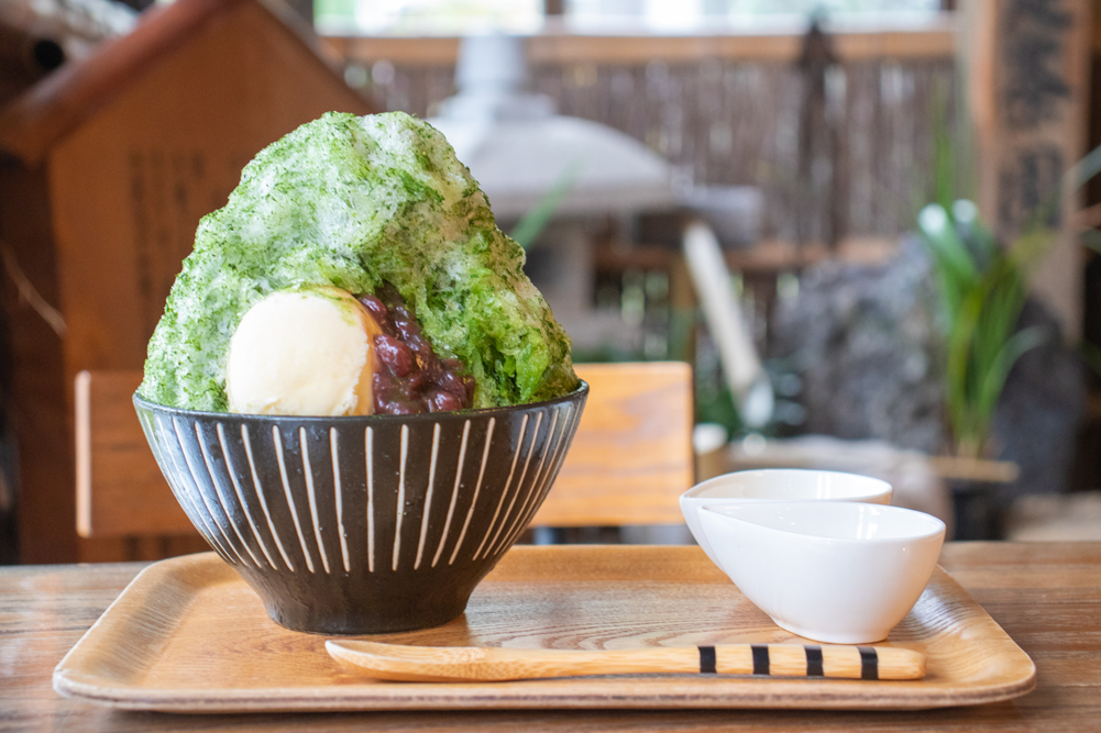 Whole Matcha Shaved Ice(seasonal menu)