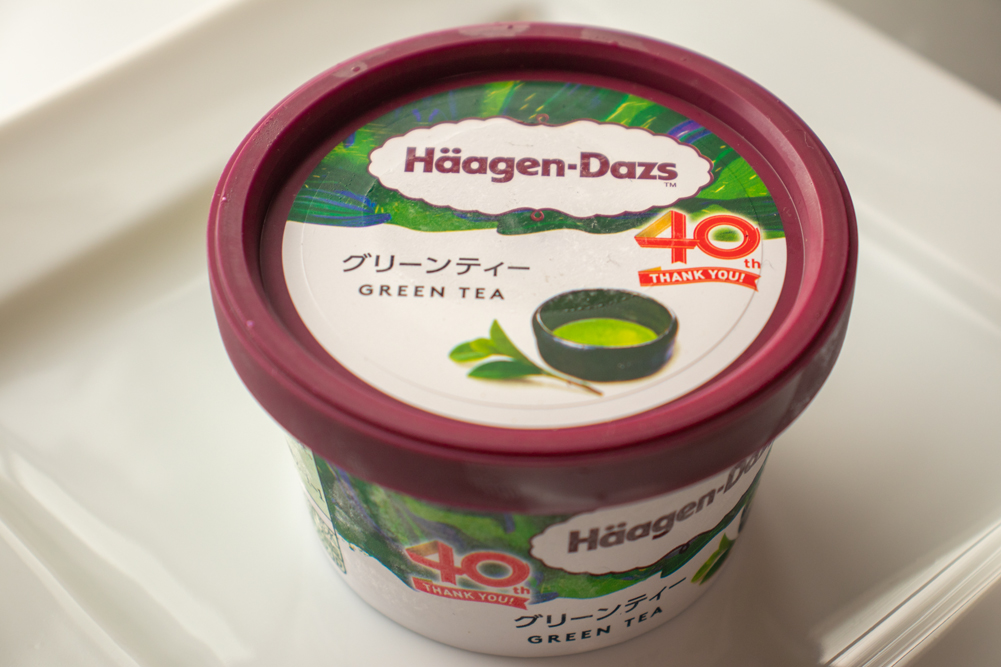 Häagen-Dazs Green Tea ice cream